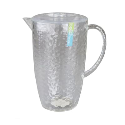 Bello Dimple Plastic Jug with Lid