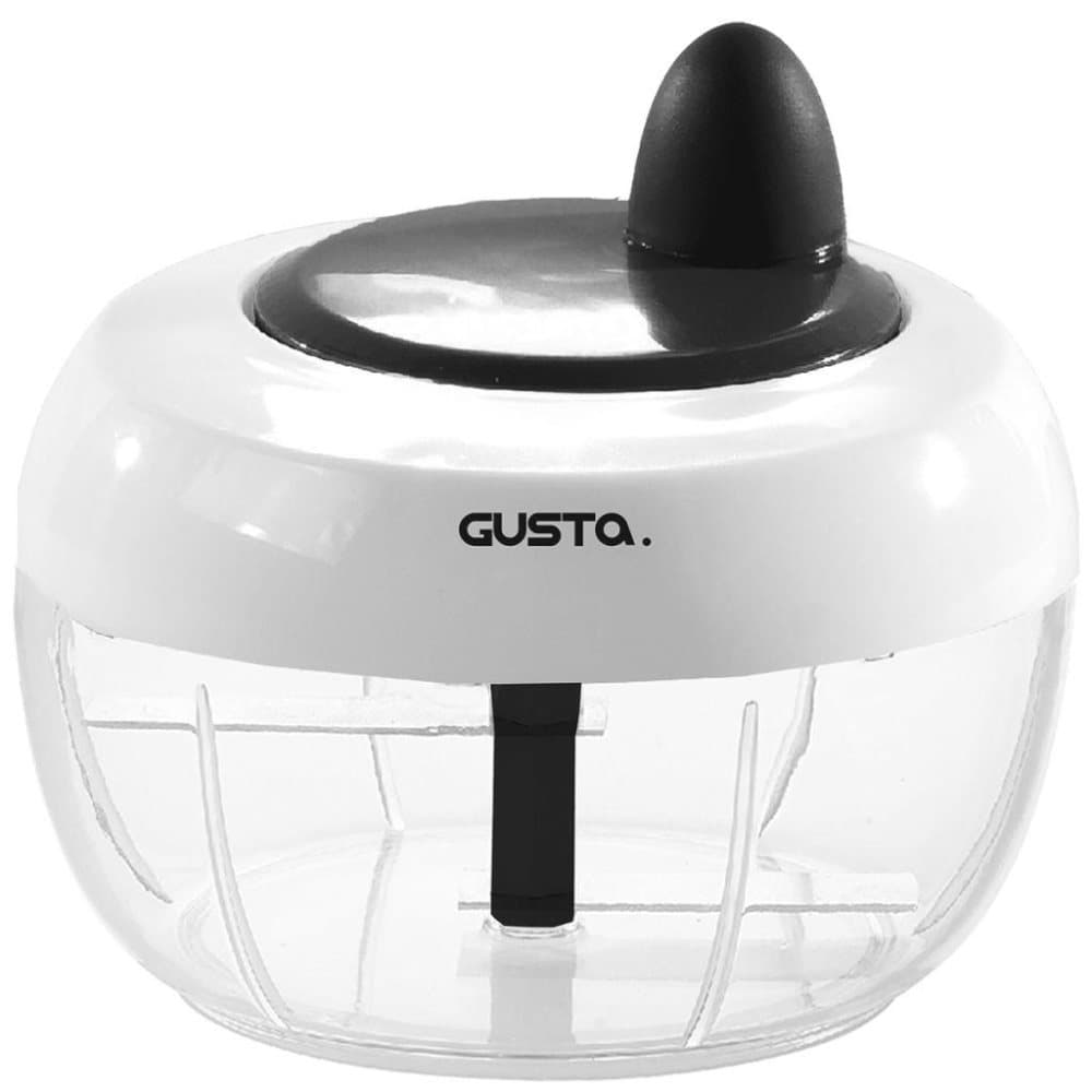 Gusta mini foodprocessor sort og hvid 01152570