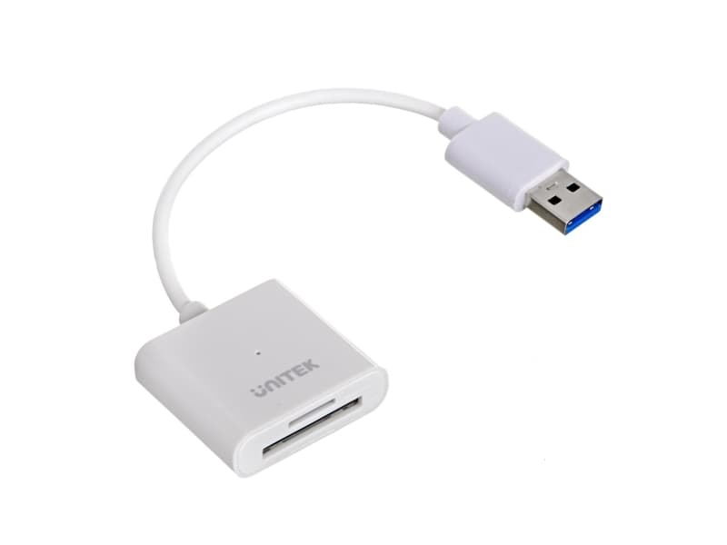Unitek Y-9321 - Kortläsare (SD, microSD, SDHC, microSDHC, SDXC, microSDXC) - USB 3.0