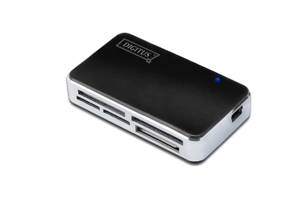 DIGITUS DA-70322-1 - Kortläsare - allt-i-1 (MS, MS PRO, MMC, SD, xD, MS PRO Duo, miniSD, CF, RS-MMC, MMCmobile, microSD, MMCplus, MMCmicro, SDHC, MS