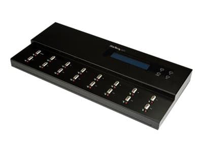 StarTech.com Standalone USB Duplicator - USB Duplicator and Eraser - USB 3.0, 2.0, 1.1 - 1:15 USB Flashdrive - USB Thumb Drive (USBDUPE115) - USB-sta