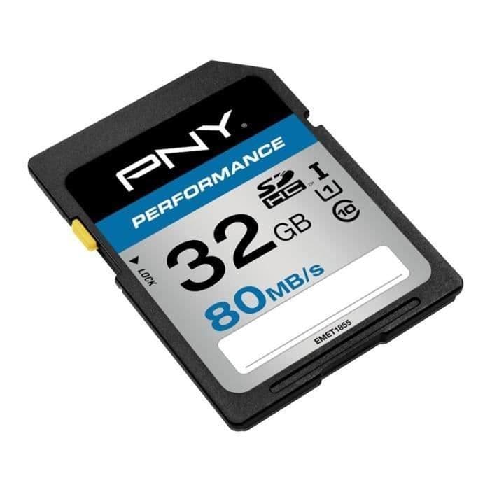 PNY Performance SDHC 32 Gt 80 Mt / s -muistikortti