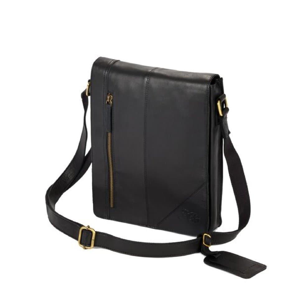 Eastern Counties Leather Wide Messenger Bag