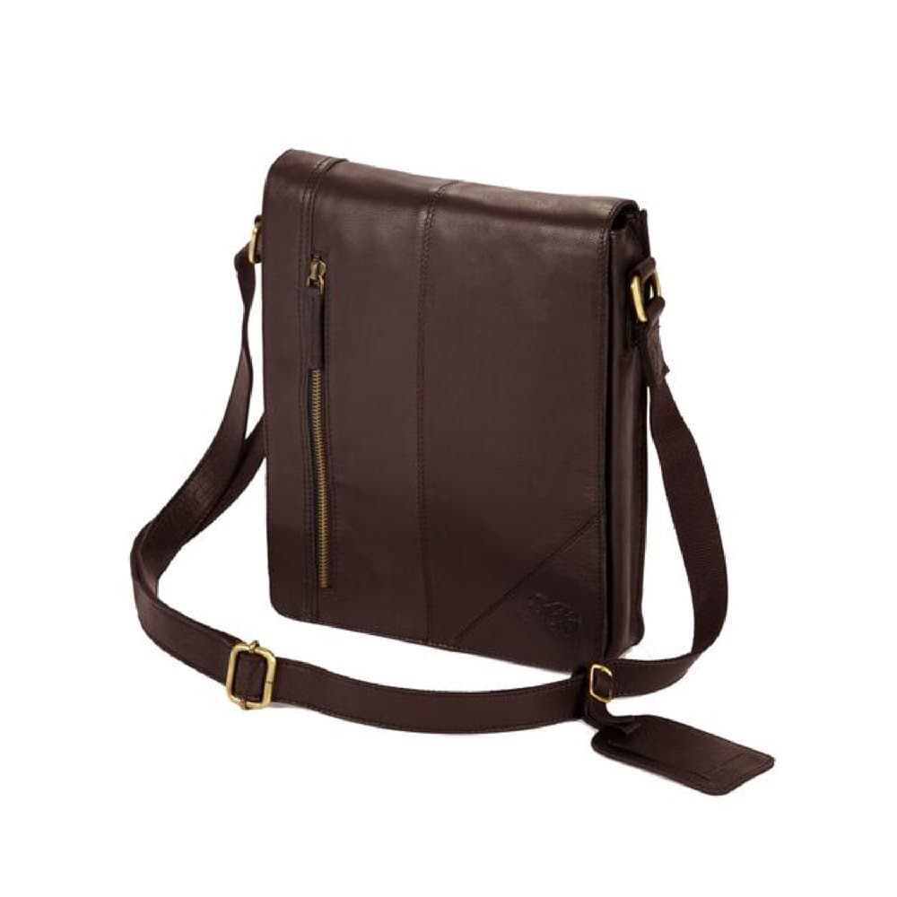 Eastern Counties Leather Narrow Messenger Bag