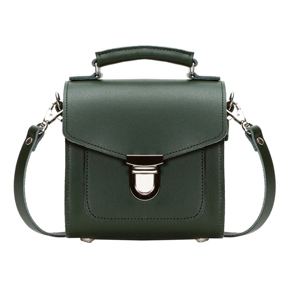 Zatchels Womens/Ladies Handcrafted Leather Sugarcube Bag (British Made)