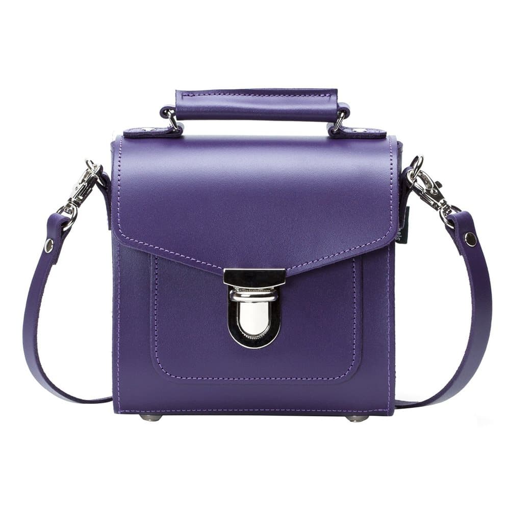Zatchels Womens/Ladies Handcrafted Leather Sugarcube Bag (British Made)