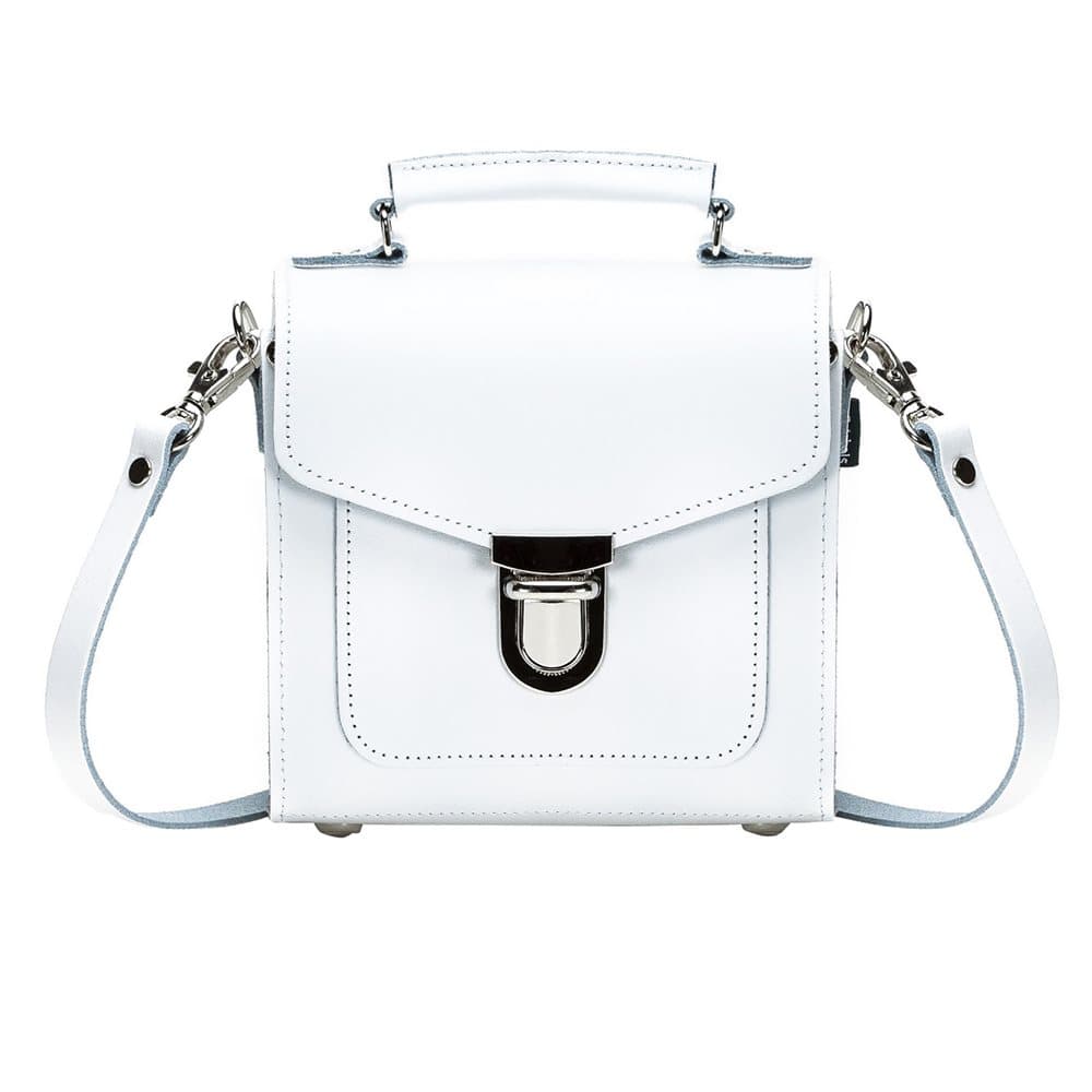 Zatchels Womens/Ladies Handcrafted Leather Sugarcube Bag (British Made)