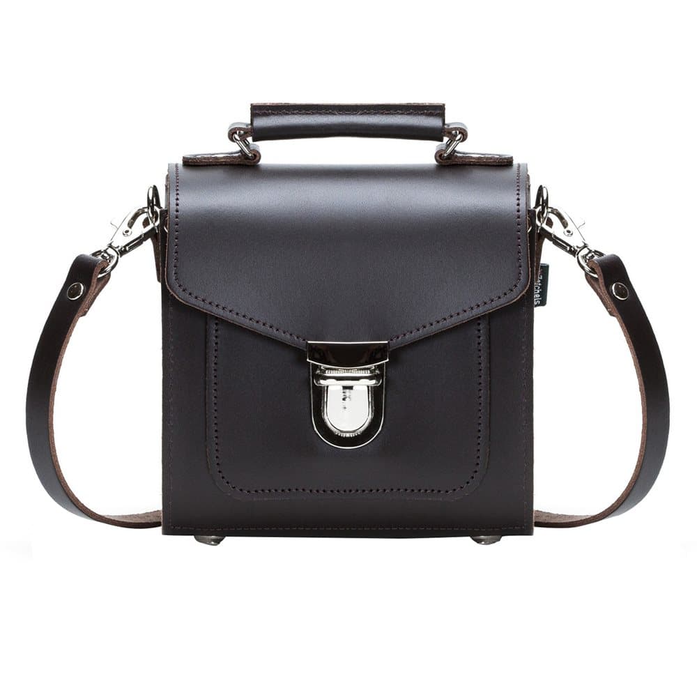 Zatchels Womens/Ladies Handcrafted Leather Sugarcube Bag (British Made)