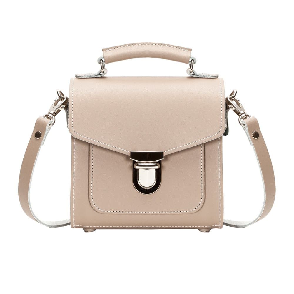 Zatchels Womens/Ladies Handcrafted Leather Sugarcube Bag (British Made)