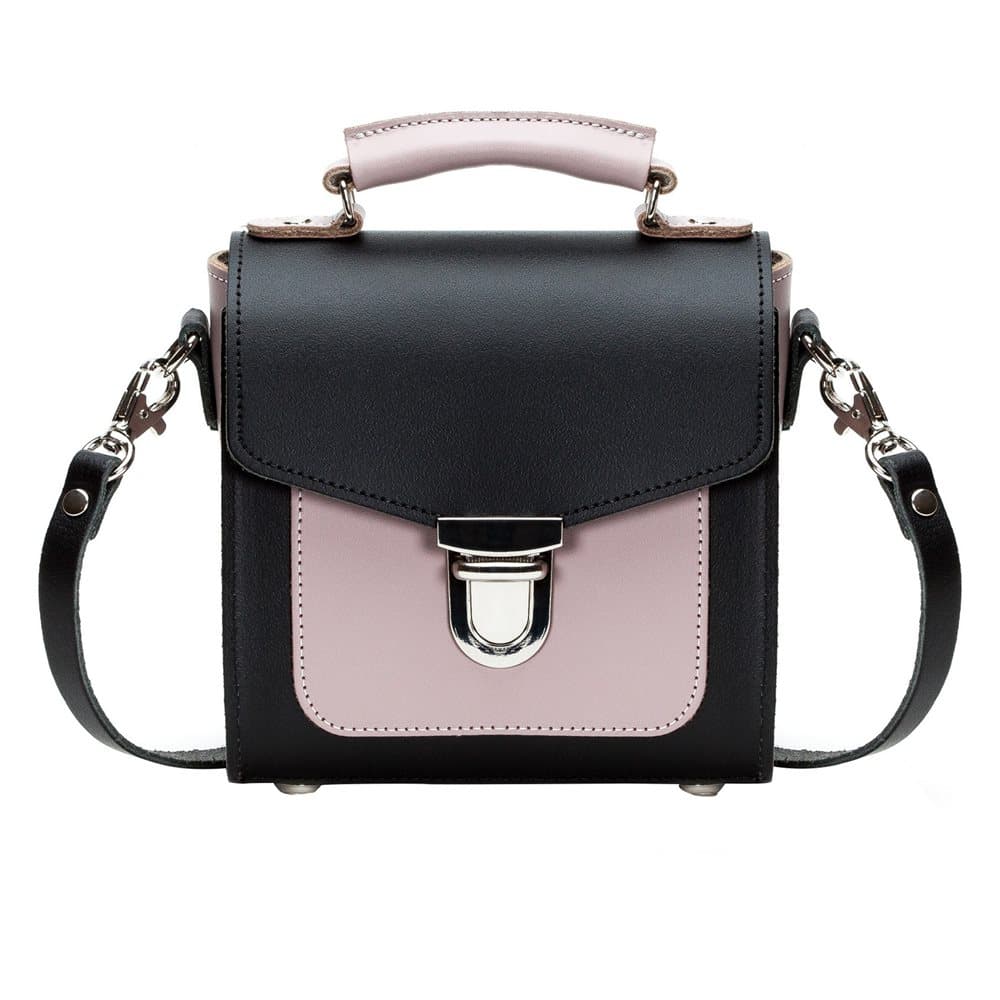 Zatchels Womens/Ladies Handcrafted Leather Top Handle Sugarcube Bag (British Made)