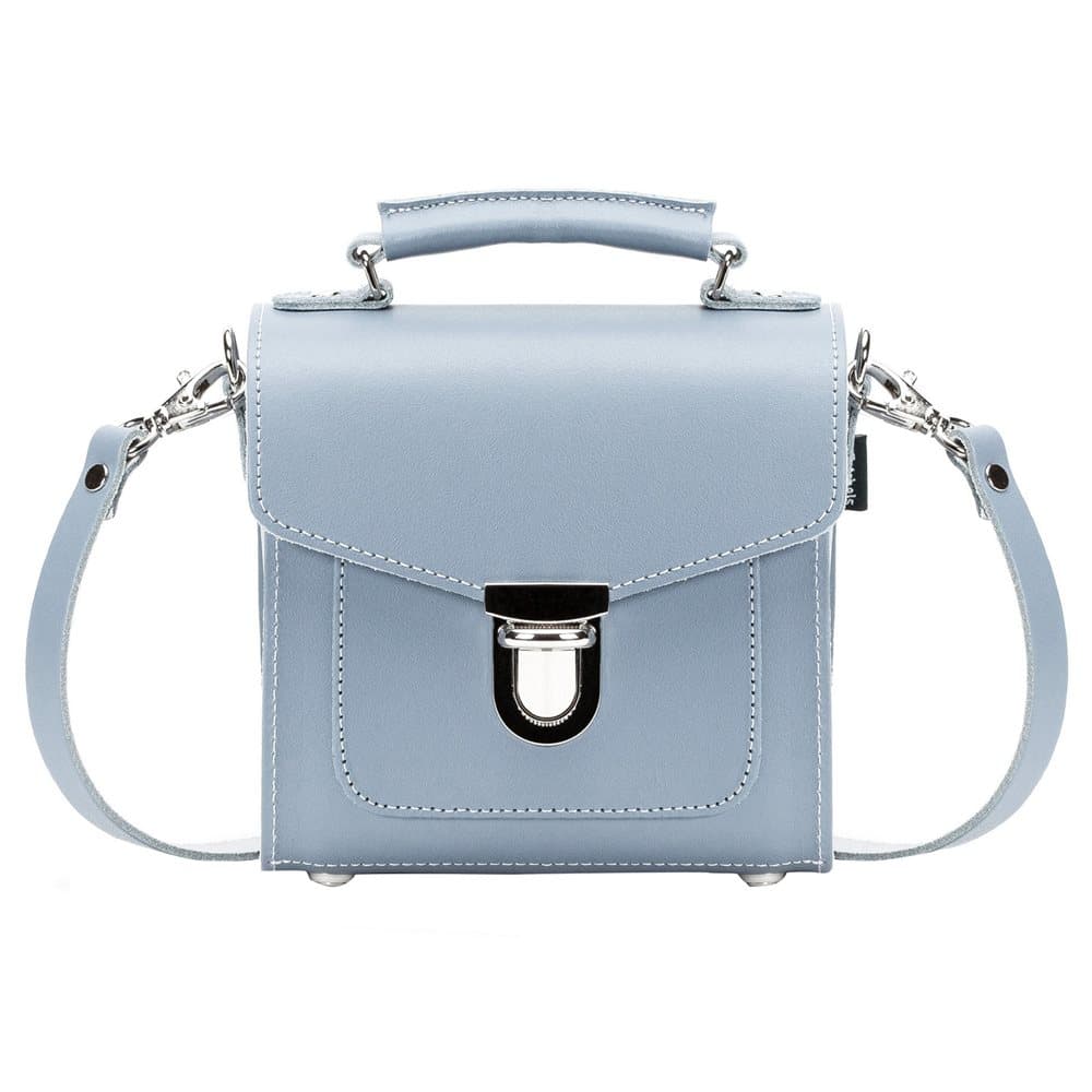Zatchels Womens/Ladies Handcrafted Leather Top Handle Sugarcube Bag (British Made)
