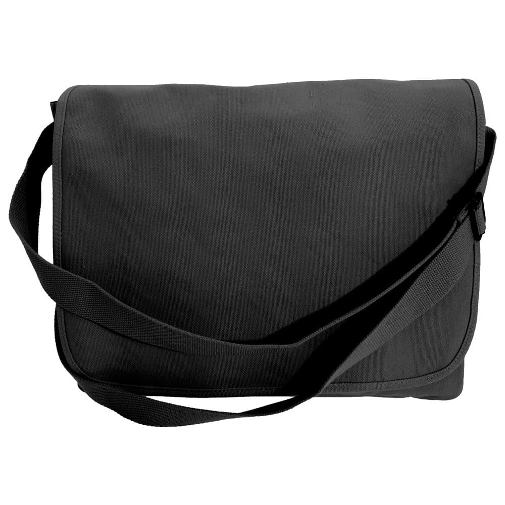 Bagbase Classic Shoulder Strap Canvas Messenger Bag (Pack of 2)