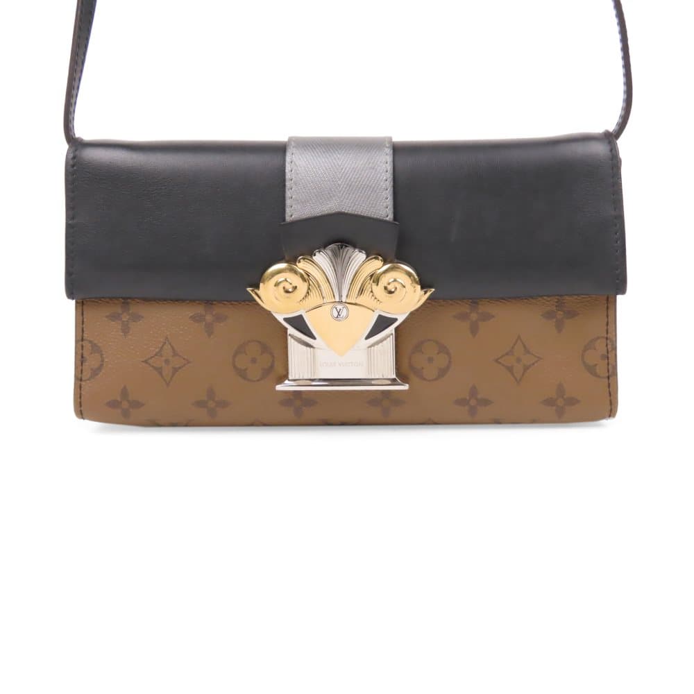 Louis Vuitton Monogram Reverse Pochette Column Brown
