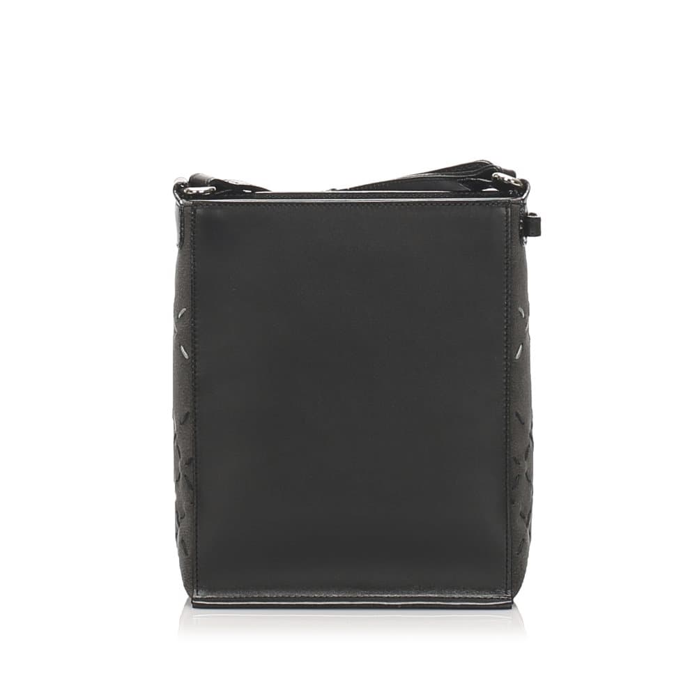 Pre-owned Burberry Leather Crossbody Bag Black