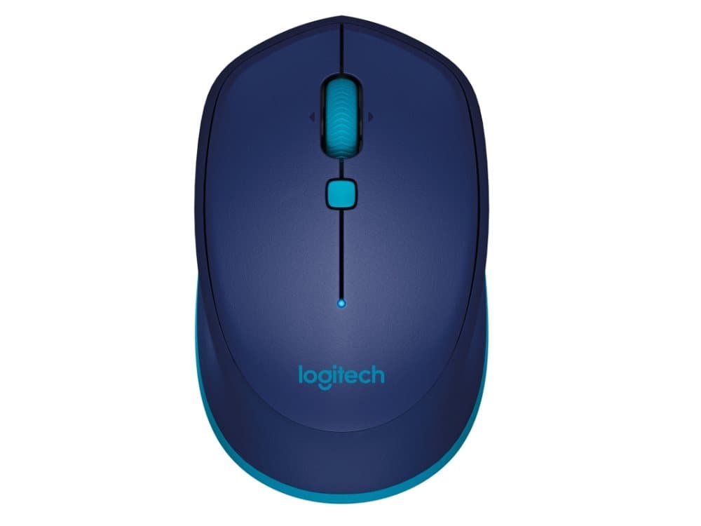 Logitech M535 - Mus - optisk - trådlös - Bluetooth 3.0 - blå