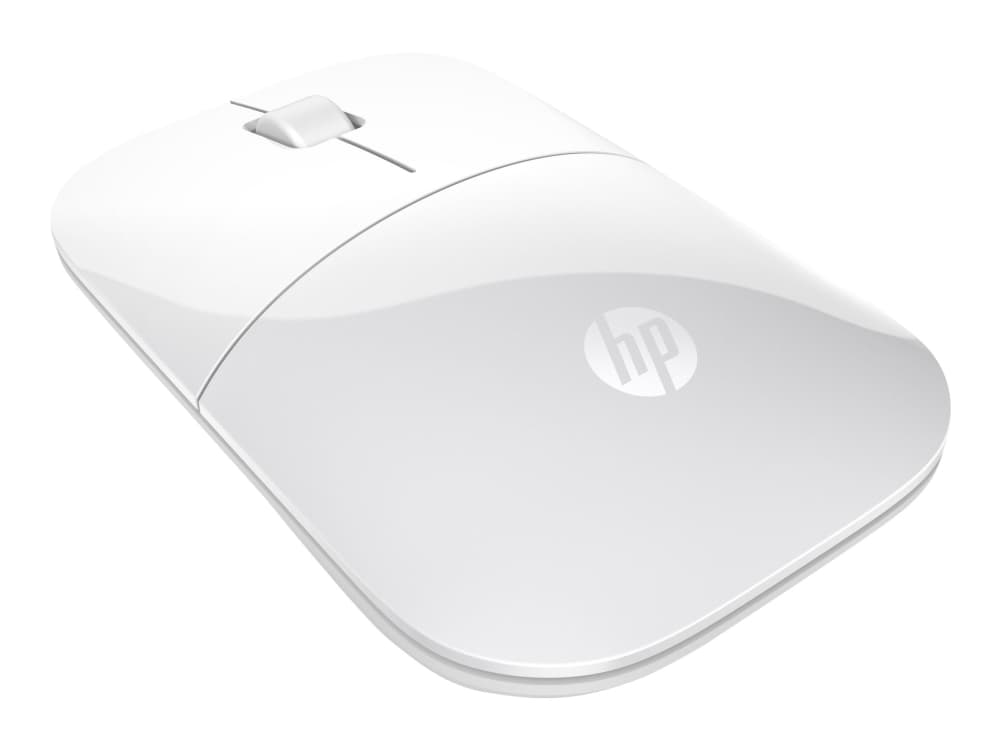 HP Z3700 - Mus - trådlös - 2.4 GHz - trådlös USB-mottagare - vit - för OMEN Obelisk by HP 875; HP 15, 27; ENVY x360; Pavilion Gaming 15, 690, TG01; S
