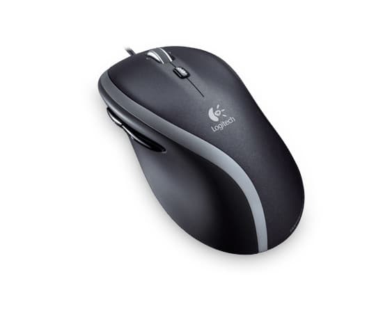 Logitech M500 - Mus - laser - kabelansluten - USB
