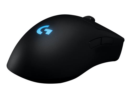 Bild av Logitech Gaming Mouse G Pro - Mus - höger- och vänsterhänta - optisk - trådlös - LIGHTSPEED - trådlös USB-mottagare