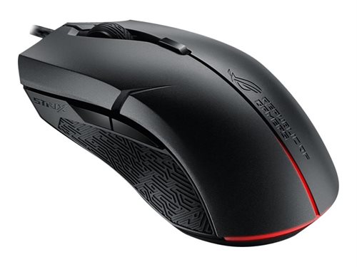 Bild av ASUS ROG Strix Evolve - Mus - vänsterhänt - optisk - 8 knappar - kabelansluten - USB - för 15; ROG Strix G15; ROG Zephyrus G14; TUF Gaming F15; F17;