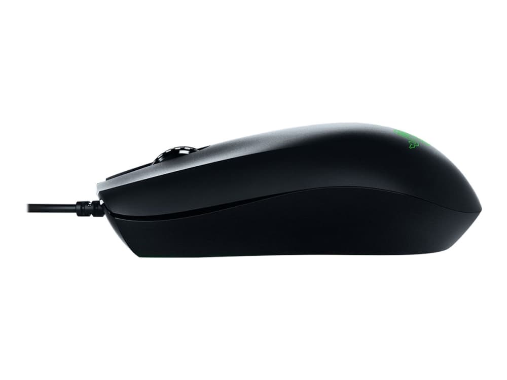 Razer Abyssus ESSENTIAL - Mus - ergonomisk - optisk - 3 knappar - kabelansluten - USB