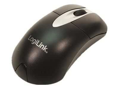 LogiLink Mouse optical USB, Optisk, USB Type-A, 800 DPI, Svart