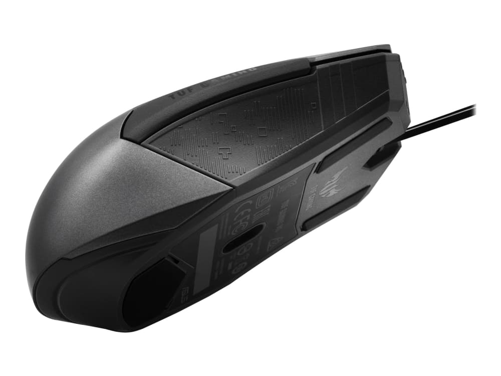 ASUS TUF Gaming M5 - Mus - høyre- og venstrehåndet - optisk - 6 knapper - kablet - USB - for 15; ROG Strix G15; ROG Zephyrus G14; TUF Gaming F15; F17
