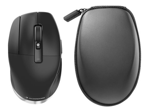 Bild av 3Dconnexion CadMouse Pro Wireless Left - Mus - ergonomisk - vänsterhänt - 7 knappar - trådlös - Bluetooth, 2.4 GHz - trådlös USB-mottagare