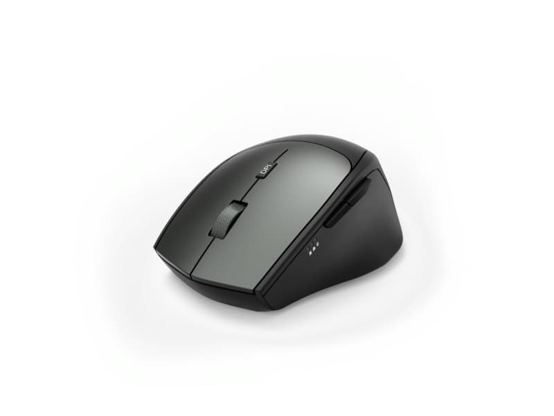 Hama MW-600, högerhand, Optisk, RF Trådlös, 2400 DPI, Svart