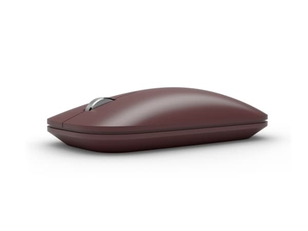 Microsoft Surface Mobile Mouse, Ambidextrous, BlueTrack, Bluetooth, Burgundisk