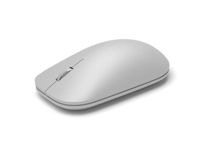 Microsoft WS3-00006, Ambidextrous, Laser, Bluetooth, Grå