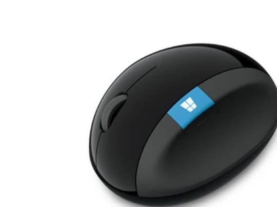 Microsoft Sculpt Ergonomic Mouse - Mus - 7 knappar - trådlös - 2.4 GHz - trådlös USB-mottagare