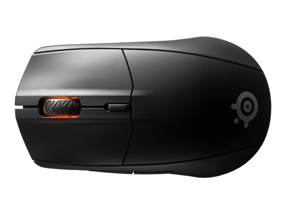 SteelSeries Rival 3 Wireless - Mus - ergonomisk - högerhänt - optisk - 6 knappar - trådlös - 2.4 GHz, Bluetooth 5.0 - trådlös USB-mottagare - mattsva