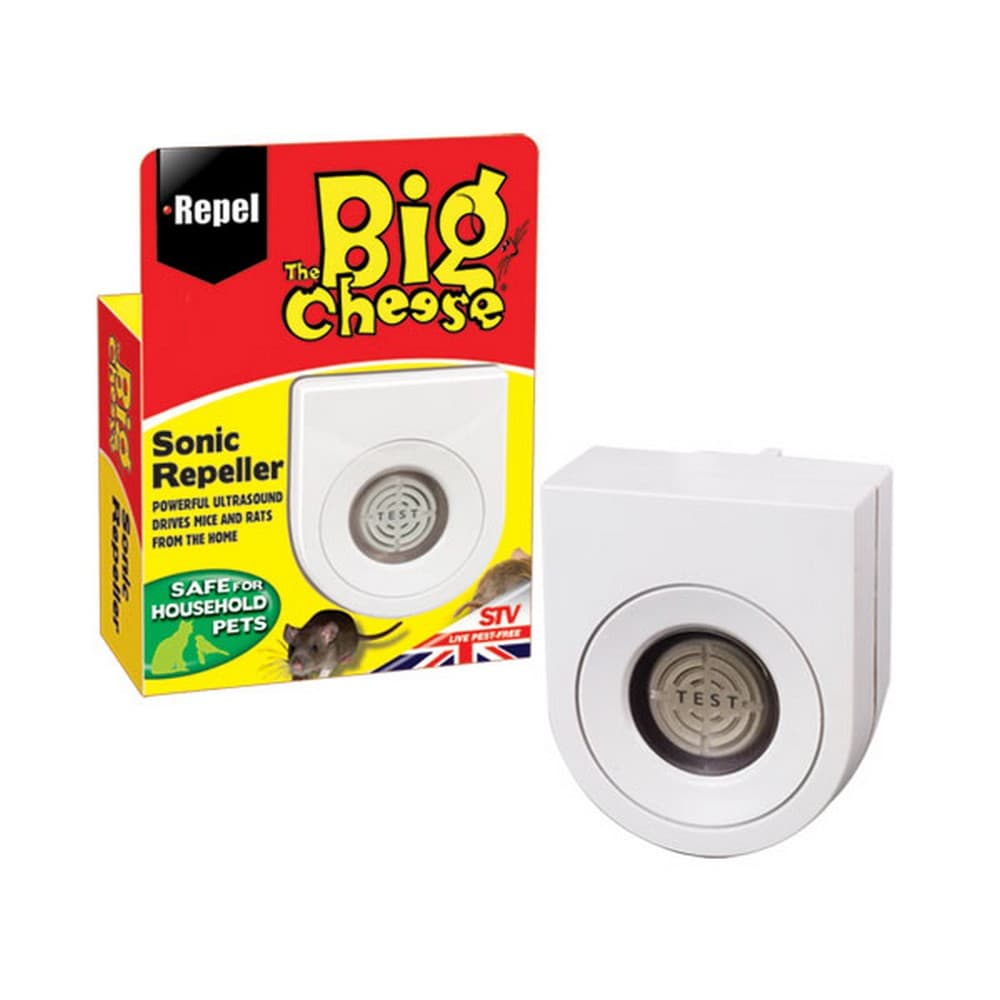 STV International The Big Cheese Sonic Mouse And Rat Repeller