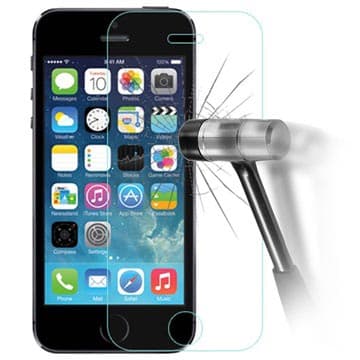 Amorus iPhone 5/5S/SE Panserglas - 0.3mm, 9H - Krystalklar
