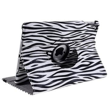 iPad 9.7 2017/2018 Roterende Cover - Zebra