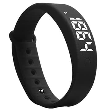 W5S Sports Multifunktionel Smart Aktivitetsmåler - Sort