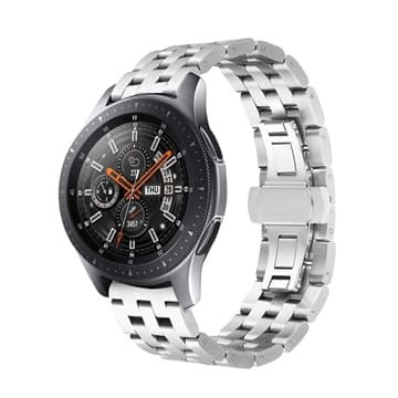 Samsung Galaxy Watch Rustfrit Stål Spænderem - 46mm - Sølv