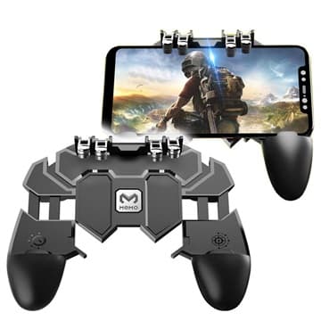 Memo AK66 Universal Justerbar Mobil Gamepad - Sort