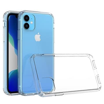 Ridsefast iPhone 11 Hybrid Cover - Gennemsigtig