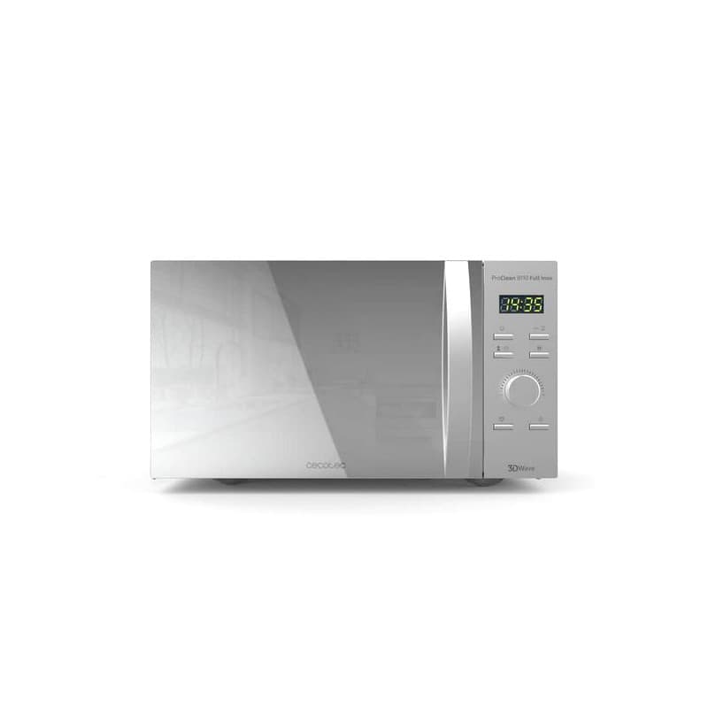 Mikrovågsugn med Grill Cecotec ProClean 8110 28 L 1000W Silvrig
