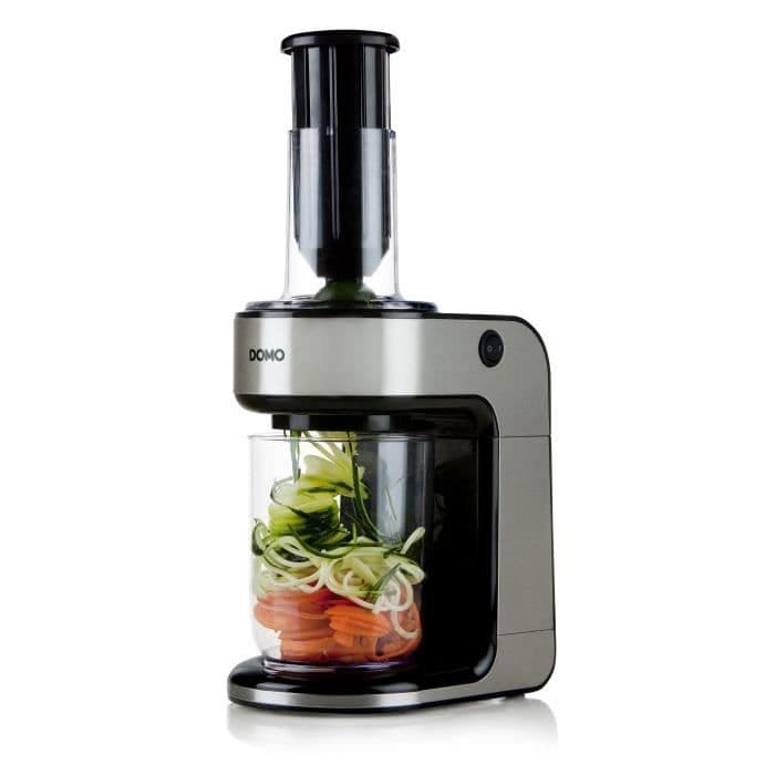 DOMO SP9165SP MY VEGETABLE elektrisk rivjärn - Rostfritt stål och svart