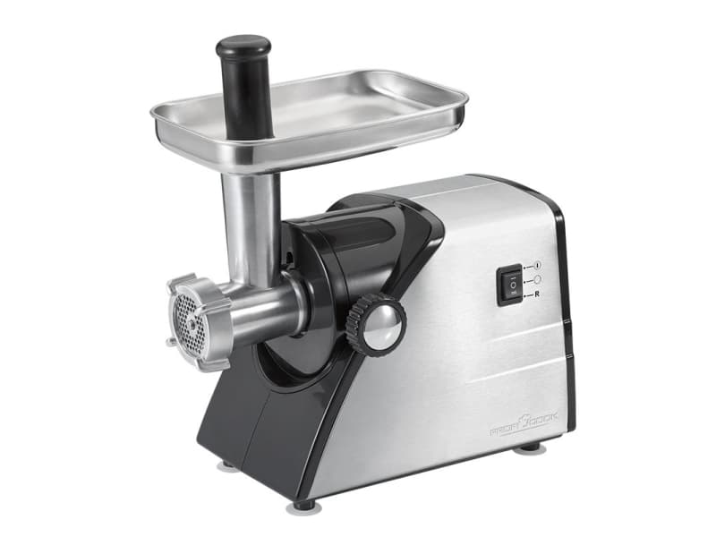 ProfiCook PC-FW 1060 - Köttkvarn - 1000 W - rostfritt stål/svart