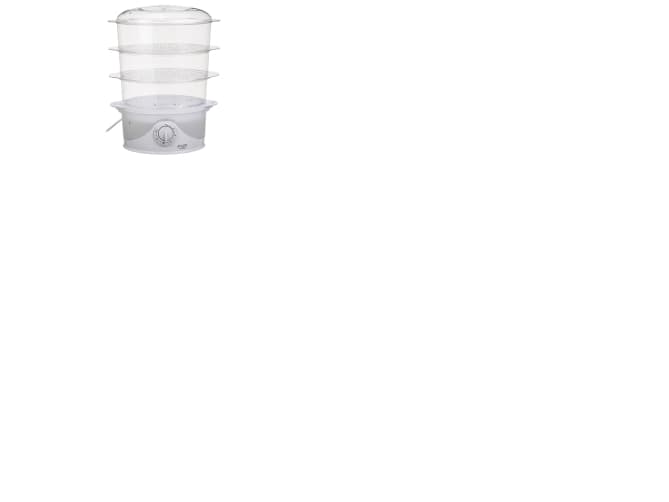 Adler AD 633, 3 korgar, Vit, Fristående, Rotations-, Framsida, 9 l