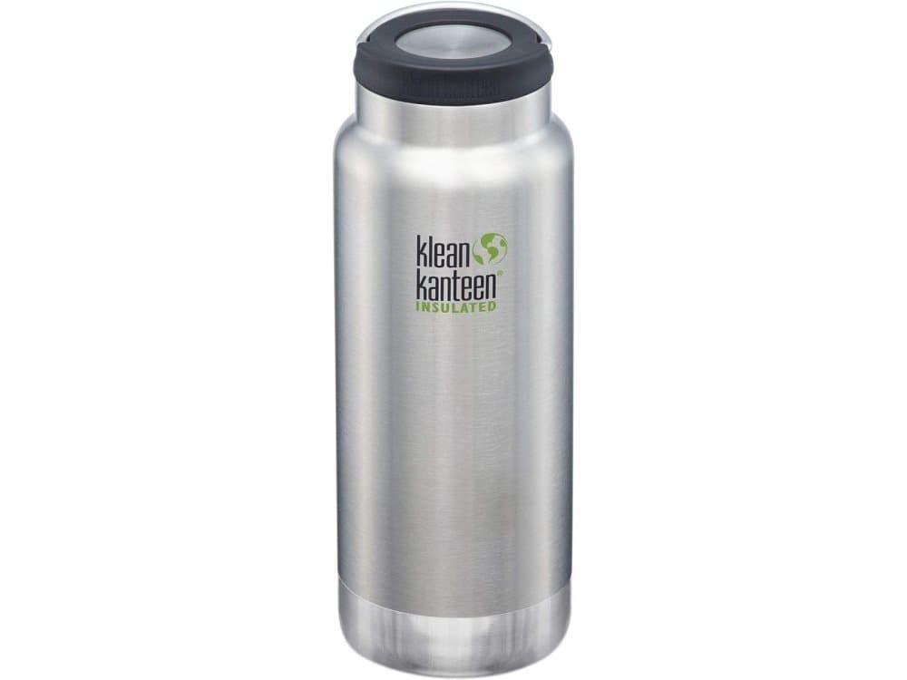 Klean Kanteen drinking bottle TKWide vacuum insulated 946ml, with LOOP CAP (stainless steel)