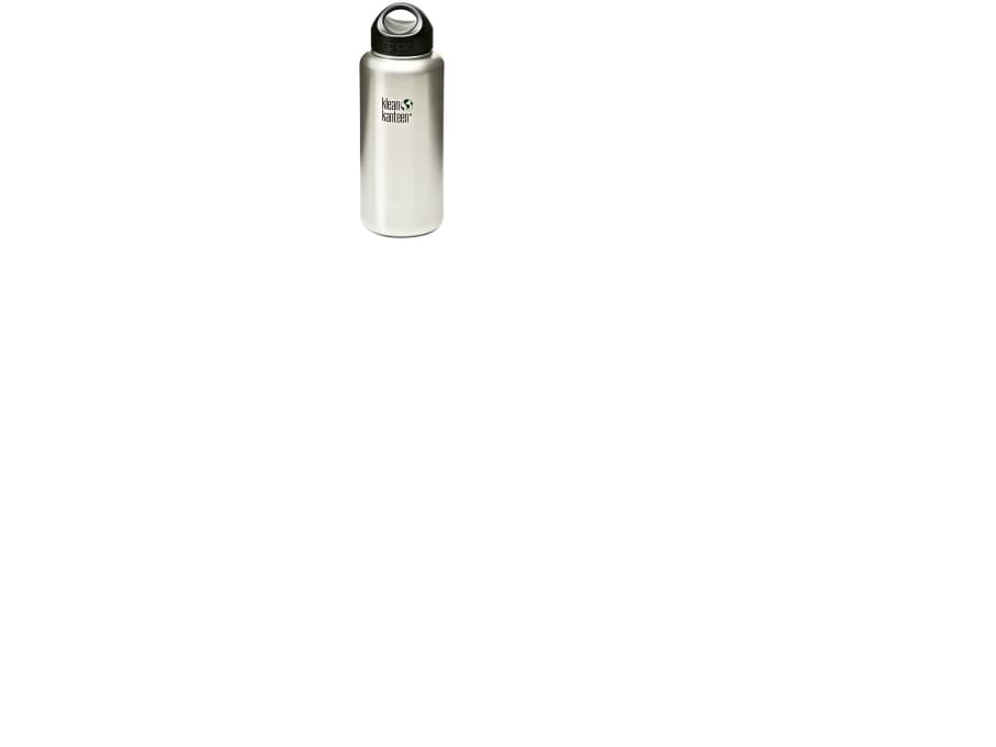 Klean Kanteen drinking bottle TKWide vacuum insulated 946ml, with LOOP CAP (black (matt))