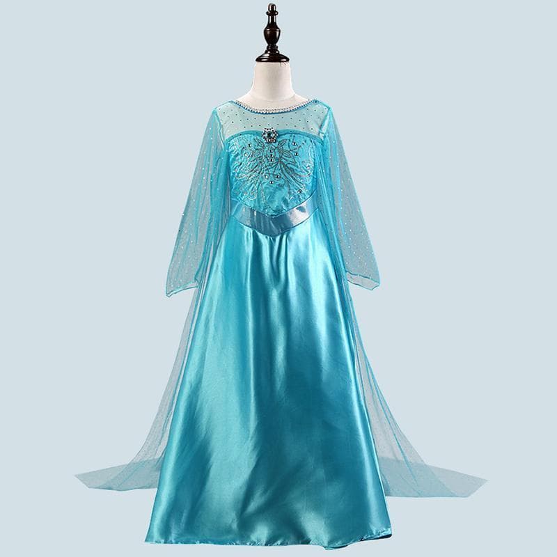 Frost Elsa Anna, klänning barn strl.9