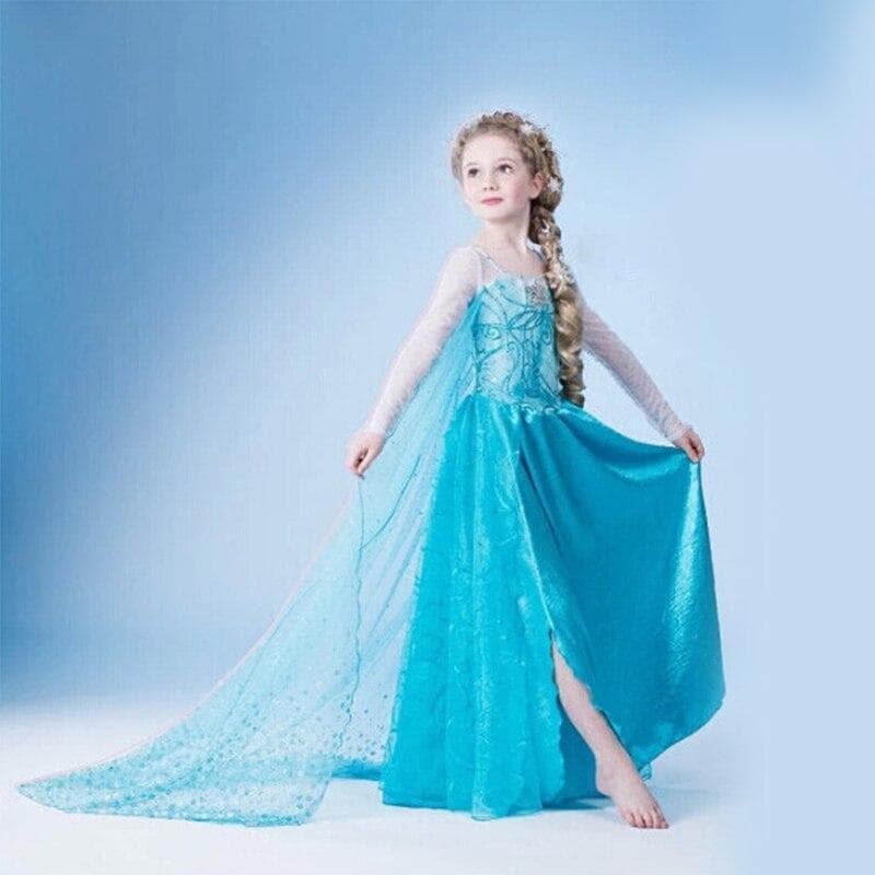 Frost Elsa Anna, klänning barn strl.8