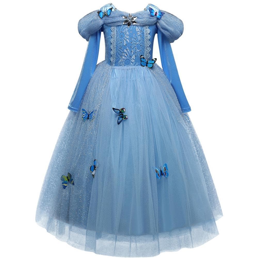 Disney prinsessa, klänning barn strl.6