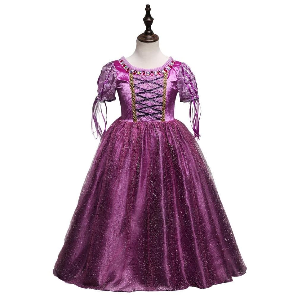 Disney prinsessa Rapunzel, klänning barn strl.4
