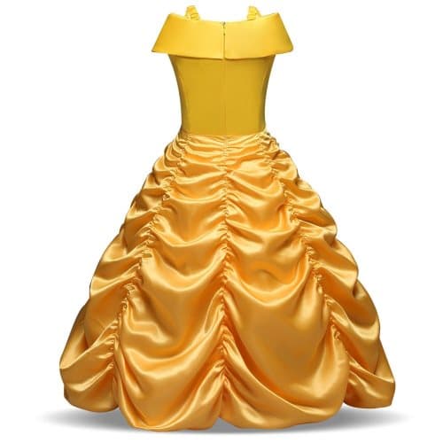 Disney prinsessa Belle, klänning barn strl.6